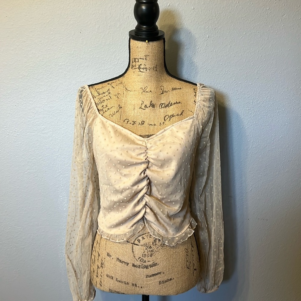 Nude/Biege women’s top